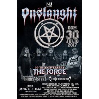 Onslaught Foro Moctezuma Ciudad de Mexico 30 Julio 2017 
