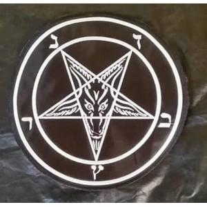 Parche Pentagrama Bordado 