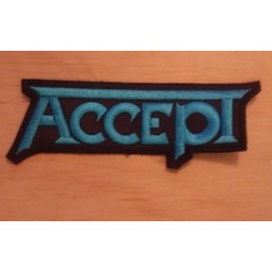 Accept Parche Bordado 